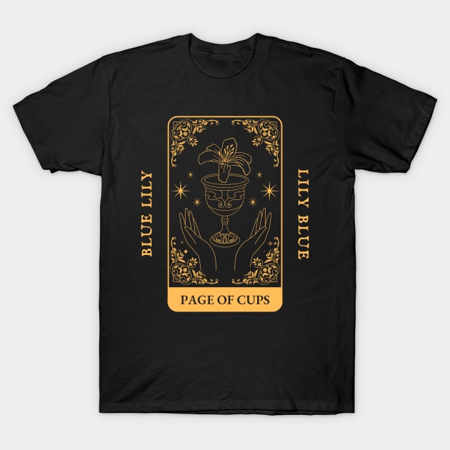 Blue Sargent Page of Cups Raven Cycle The Raven Cycle T Shirt TeePublic